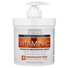 Advanced Clinicals 維生素 C 乳霜  