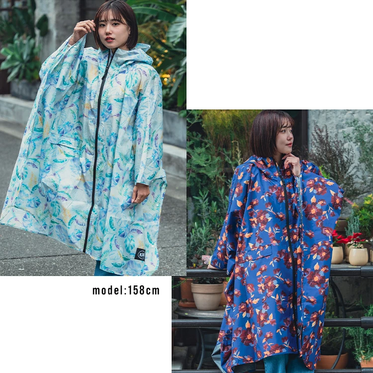 【日本直送】KiU 經典防水斗篷雨褸 | RAIN PONCHO 2nd