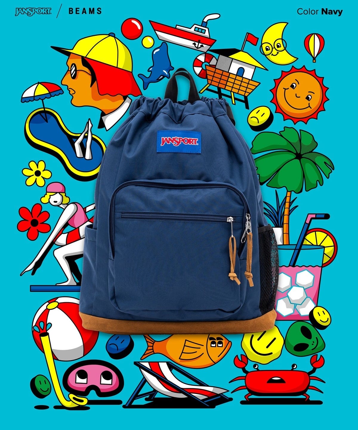 JANSPORT X BEAMS  別注背囊