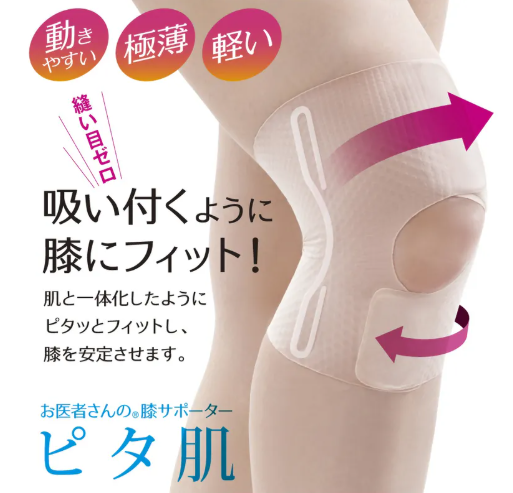 Alphax日本醫者系列0.6MM極薄肌之護膝(中碼)
