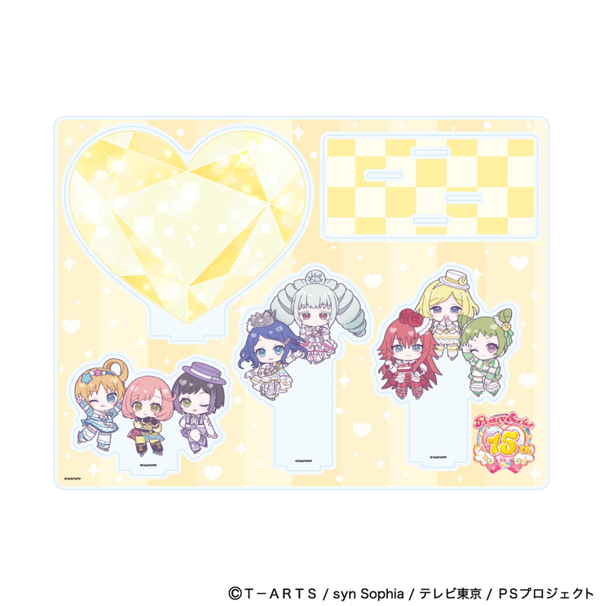 情境立牌 星光少女 Pretty Series 03/星光少女 彩虹舞台 ver. #P-PIG0160 [A3] (PRE-ORDER) [2026/06]