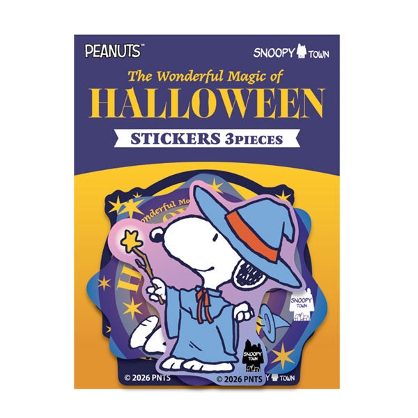 🌸 【預訂】Snoopy Sticker Set - MAGICAL HALLOWEEN