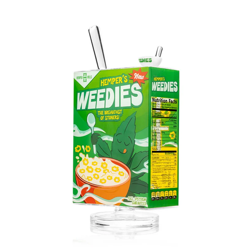 [Pre-order] Weedies Cereal Box XL Bong | HEMPER