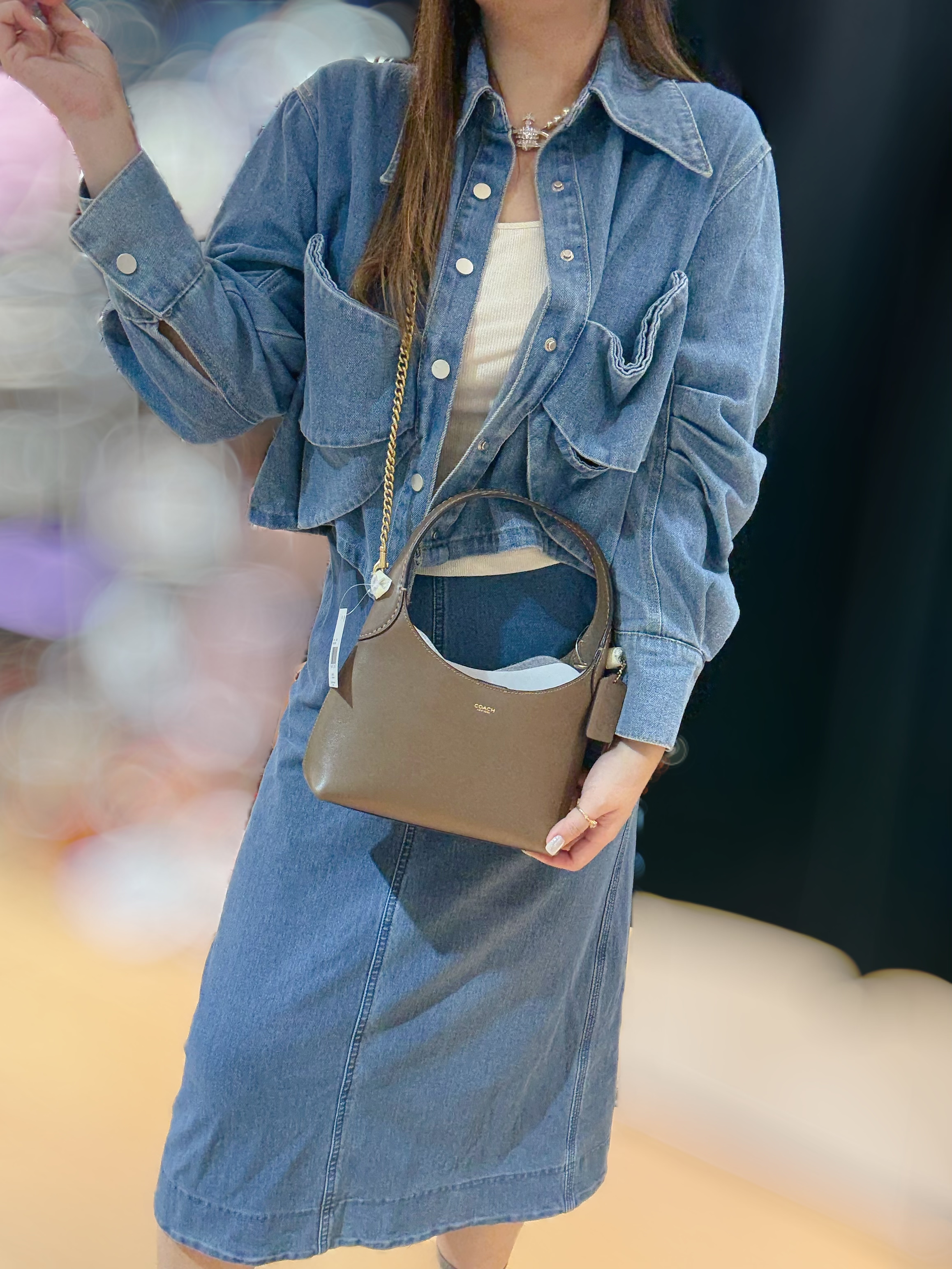 Coach Brooklyn 23 brown