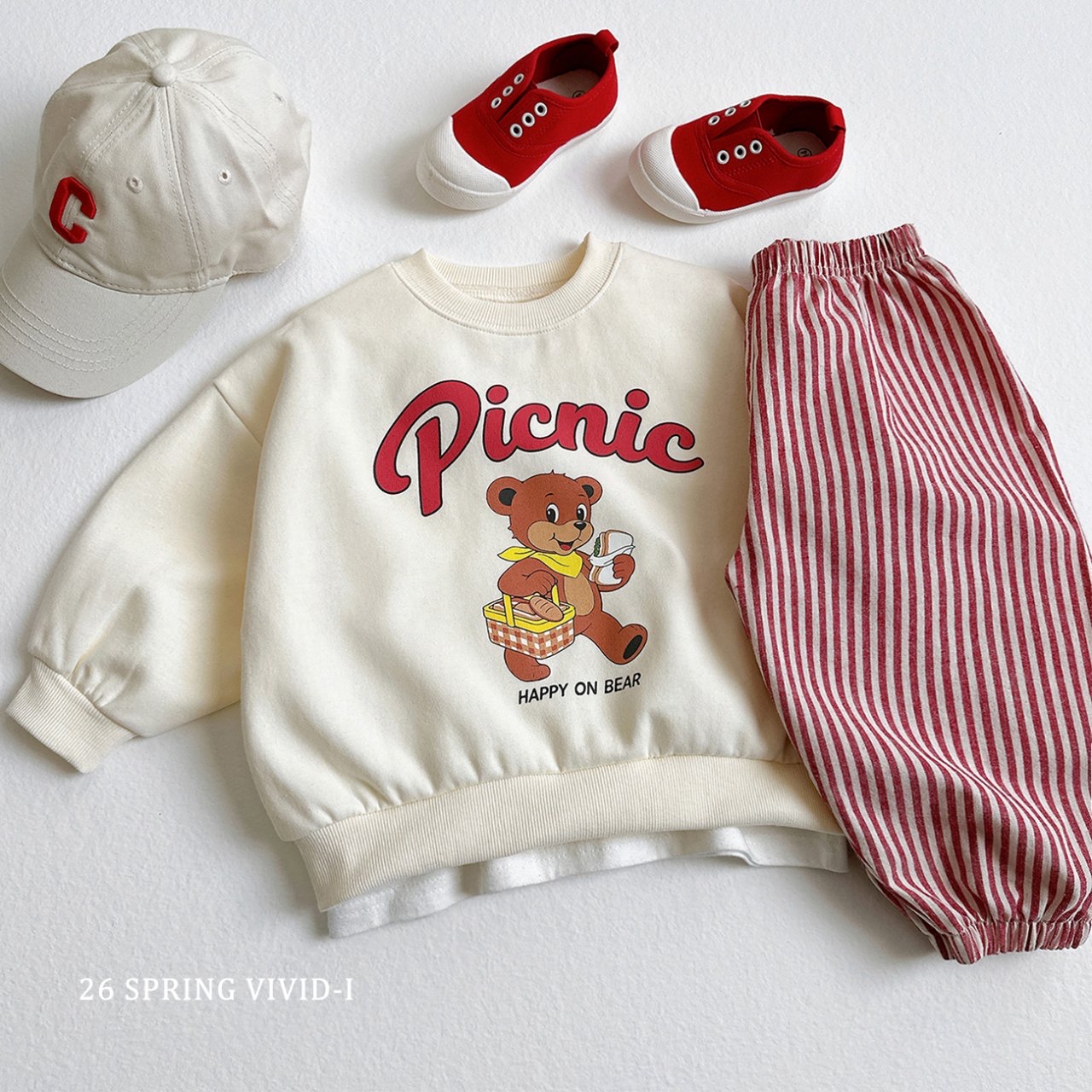 🌸預訂 韓國直送🌸🇰🇷VIVIDI三色直間寬鬆束腳褲