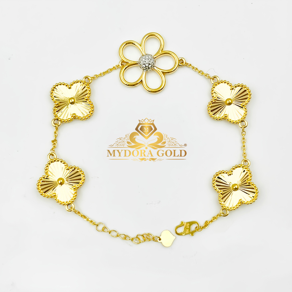 MYDORA Rantai Tangan Sauh Clover + Daisy in Love l 916/22K