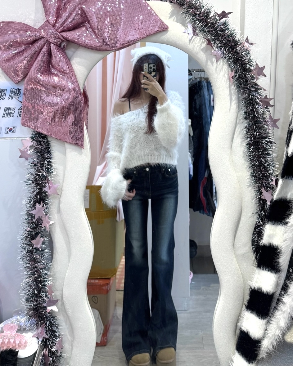 韓國珊瑚絨毛毛短上衣