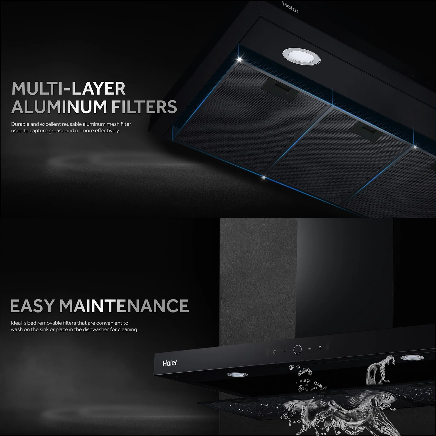 Haier T-Shape Range Hood (HH-T1902GBR)