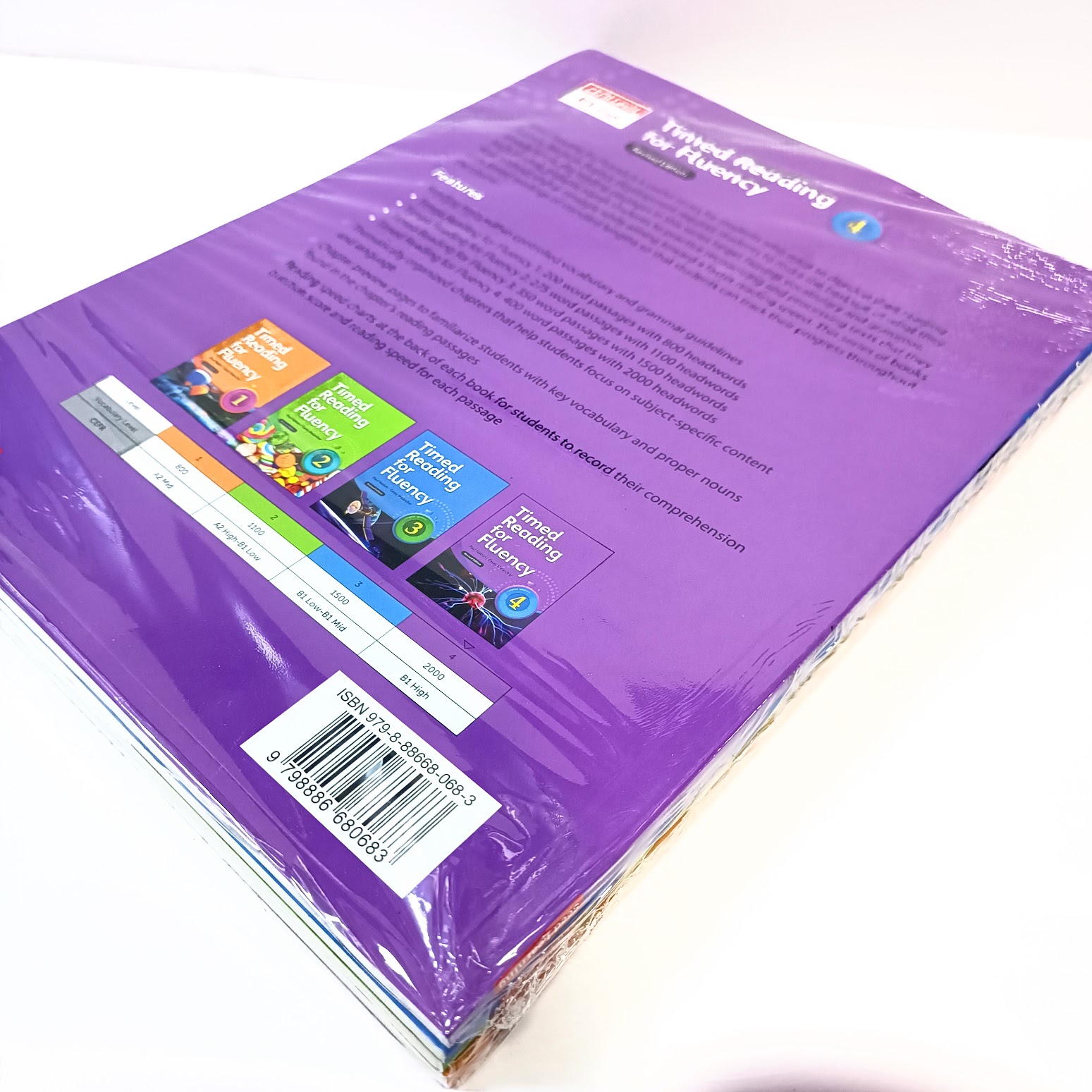 Timed Reading for Fluency 4 books  |閱讀流利計時訓練書 B395