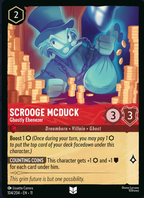 104/204 Scrooge McDuck - Ghostly Ebenezer UC