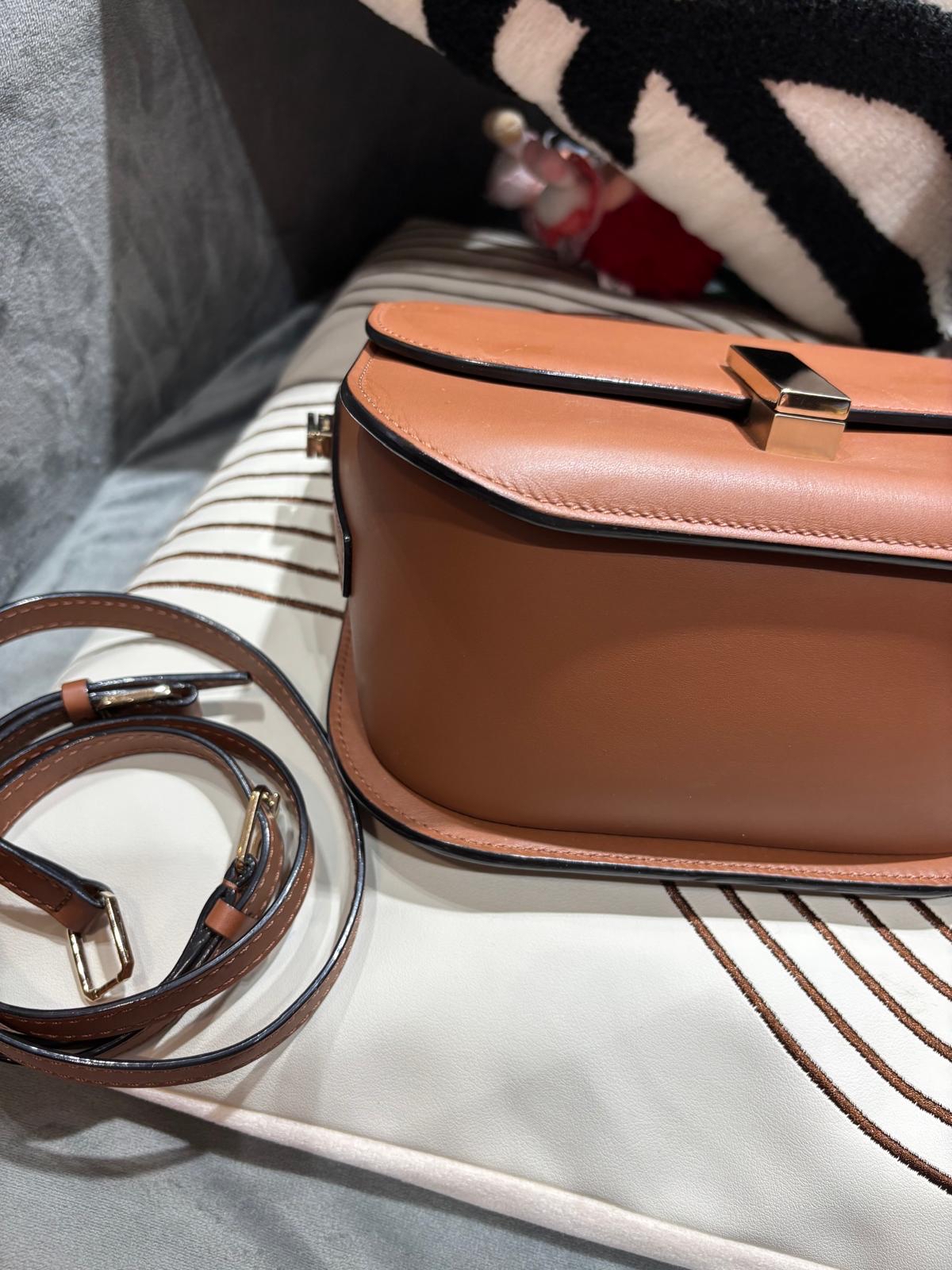 Valextra iside 2way bag Tan,100%Authentic,90%new 