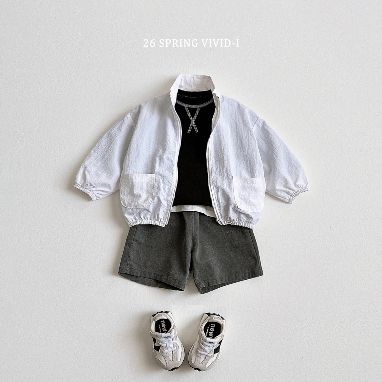 🌸預訂 韓國直送🌸🇰🇷VIVIDI四色口袋高領開襟拉鍊外套