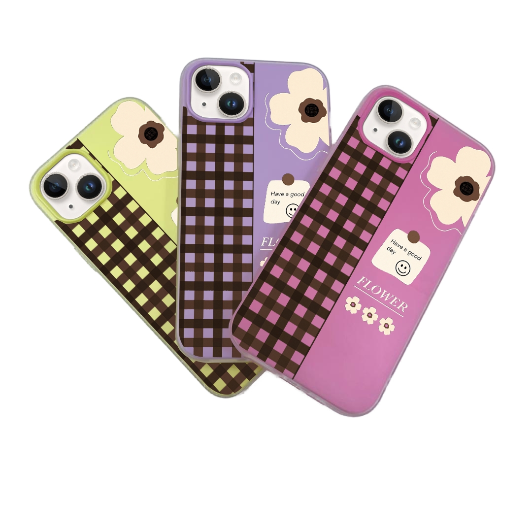 JELLY CASE PHONE FOR IPHONE - DESIGN FLOWER G