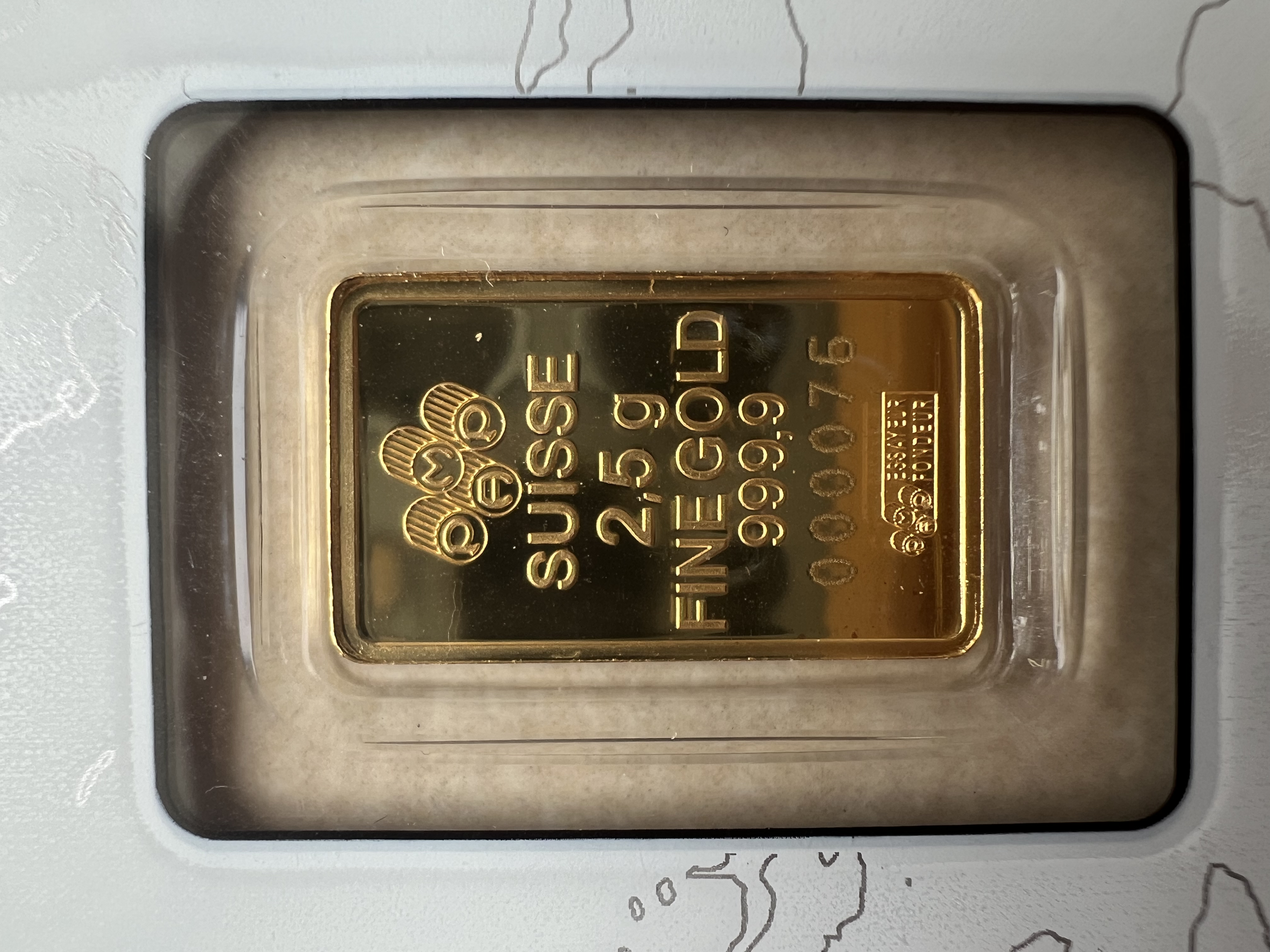 (Low SN: 76) PAMP RARE St George & Dragon 2.5g 🇨🇭Swiss Limited Gold Bar Emas 999.9 with box
