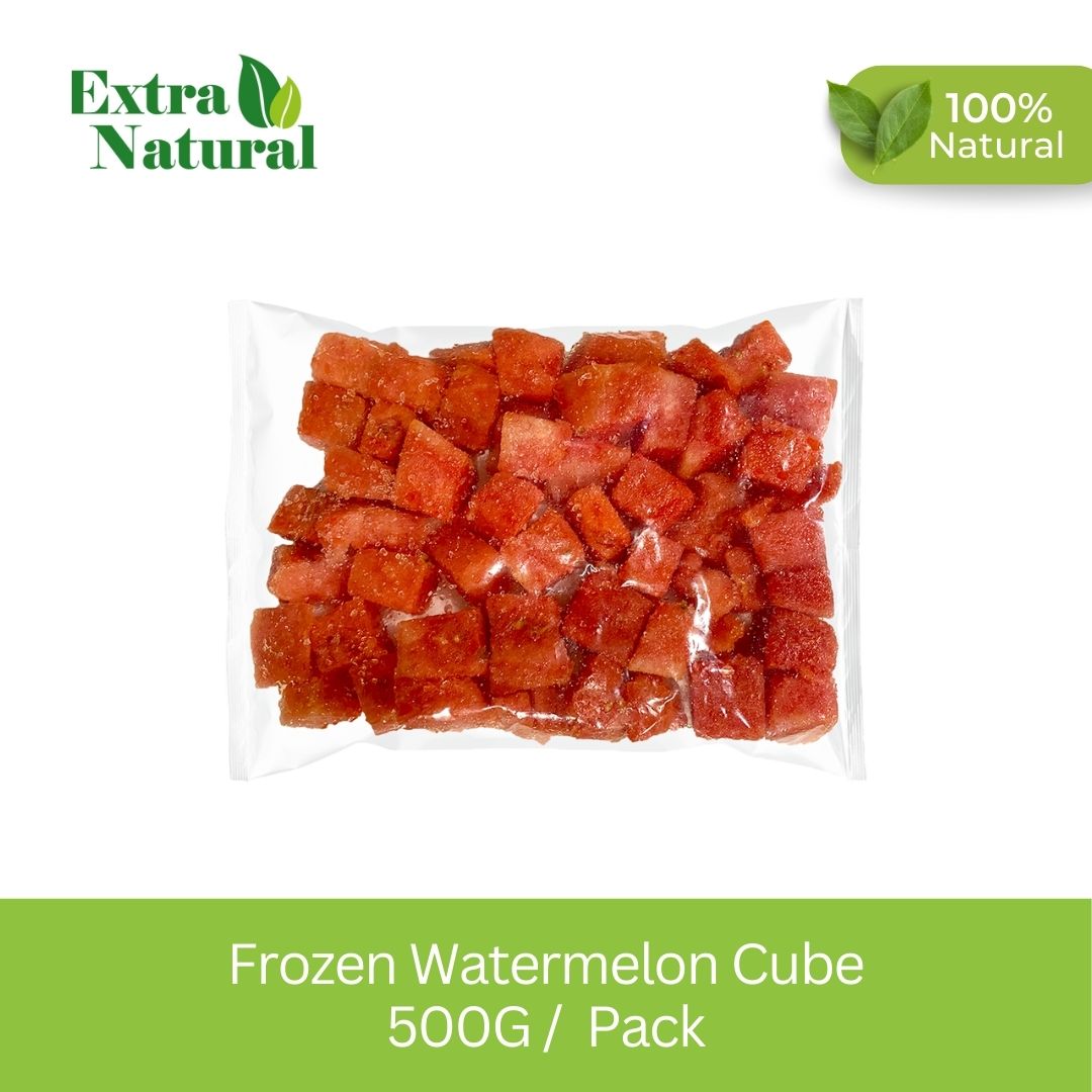 Frozen Red Watermelon Cube