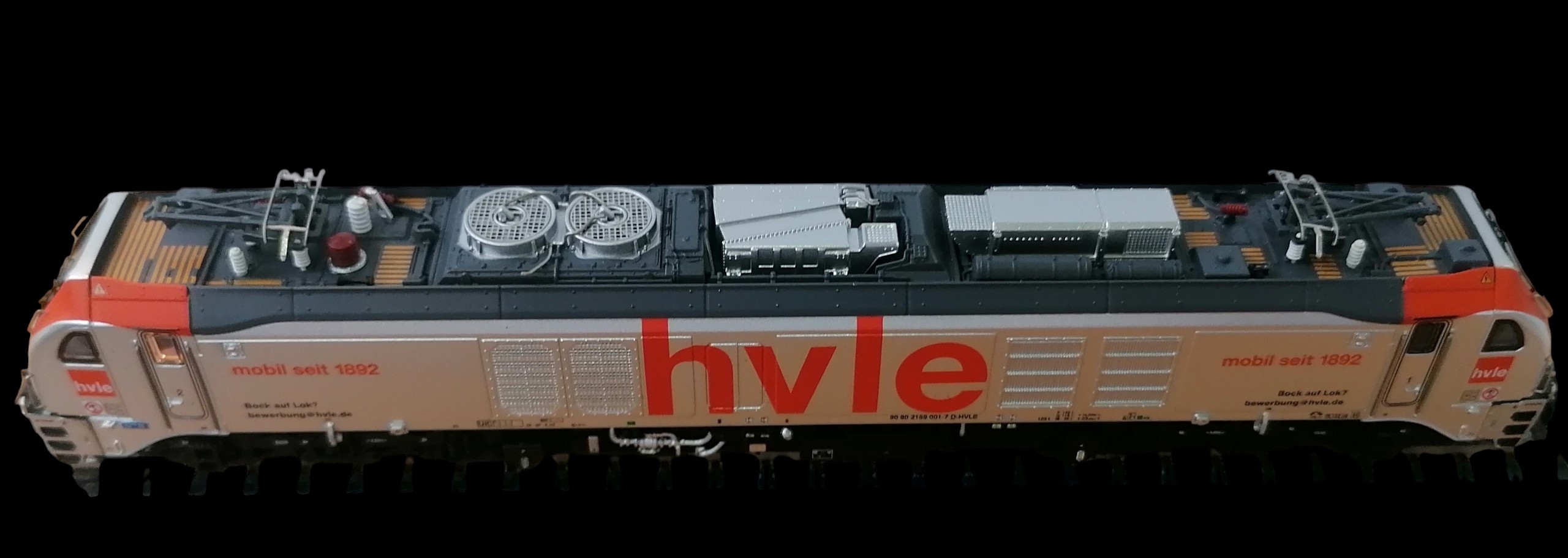 Sudexpress N比例 STADLER Euro Dual locomotive BR 159 of the HVLE Analog模擬