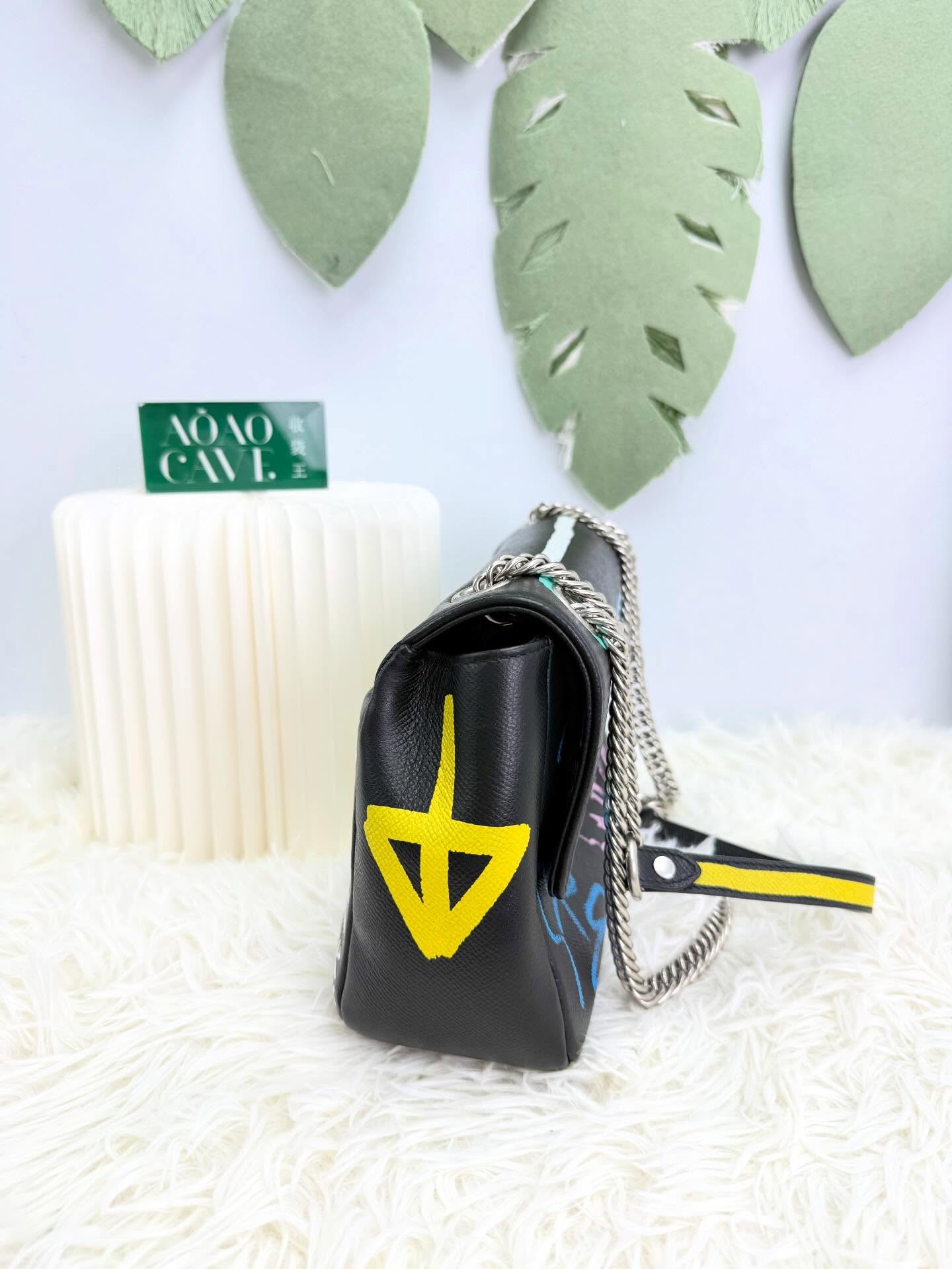 巴黎世家🖤PRE OWNED 塗鴉二合一🩷🩵 