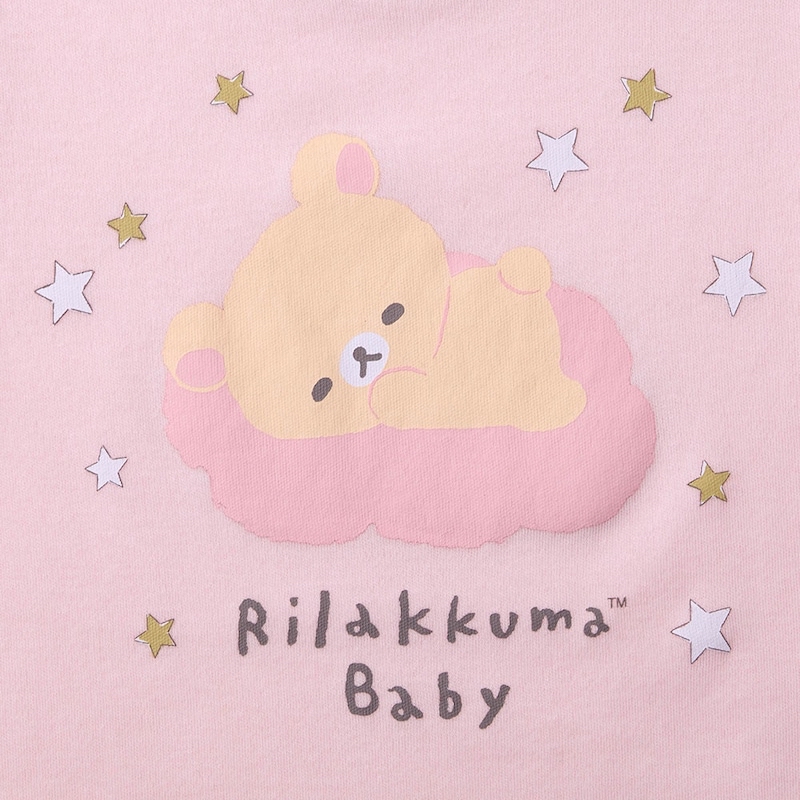 🇯🇵預訂 日本直送🇯🇵Rilakkuma Baby鬆弛熊系列兩色人物印花包腹短袖家居服上下套裝