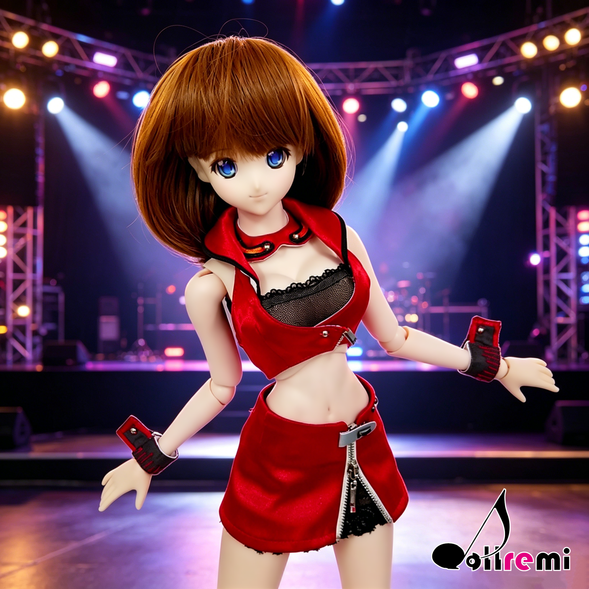 【dollremi】(DD0153) Cos Meiko V3 ~ 舞台裝~打歌服
