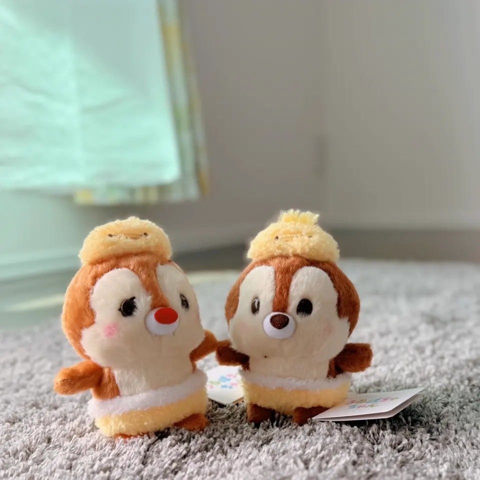 [現貨] [JDS] EASTER ｜うるぽちゃちゃん｜ CHIP & DALE ｜ 迷你毛公仔 {TF2407001}