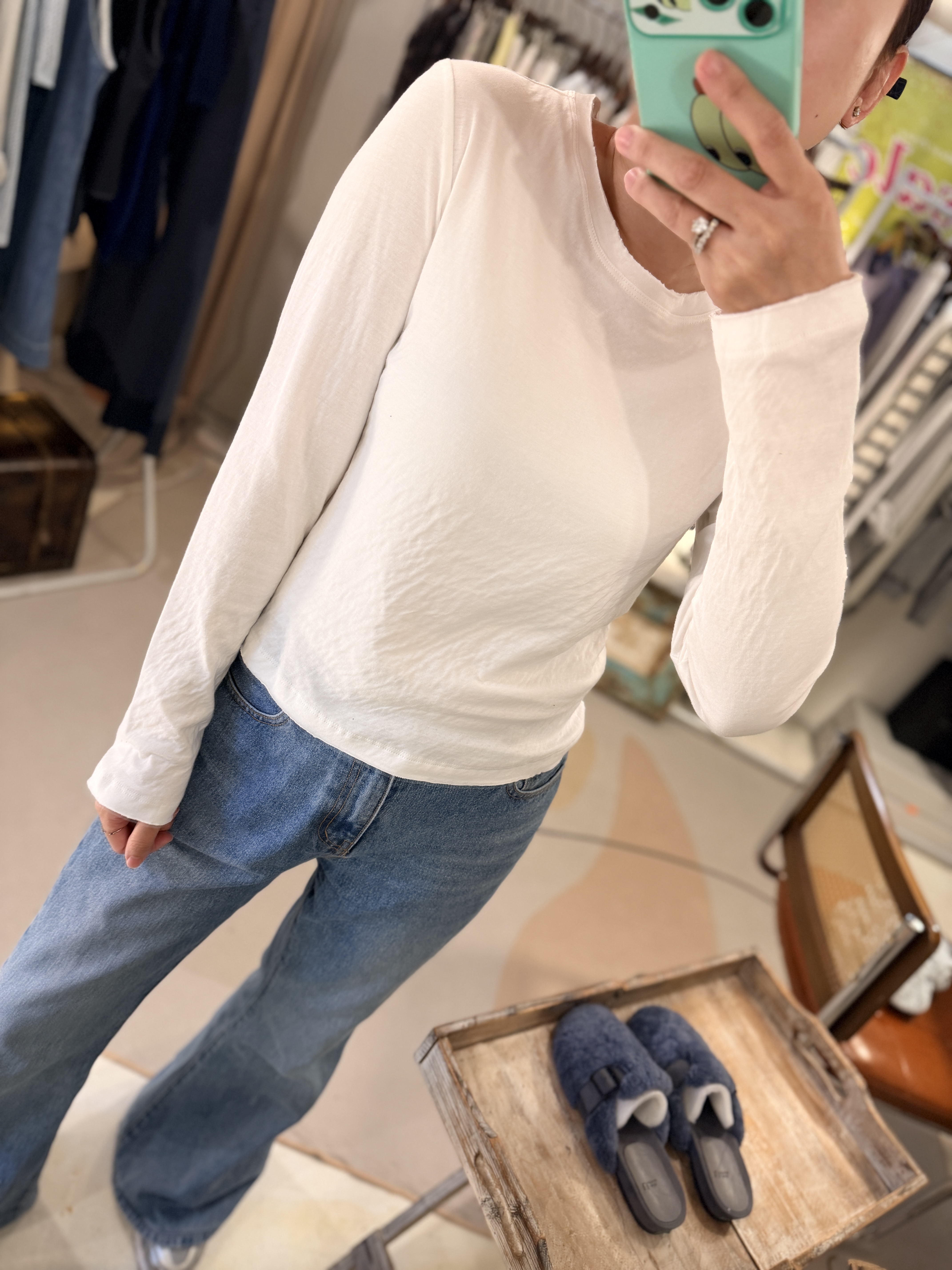 Pure soft cotton tee