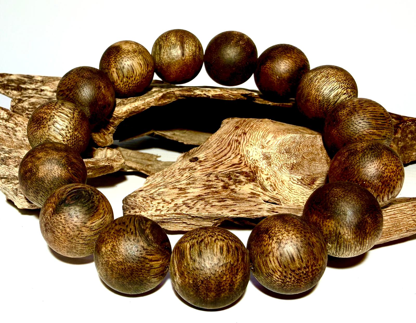 沉香手串 15mm單圈19克 (中至高級之選 香韻7.5星級限香港地區發售及實體店交收)