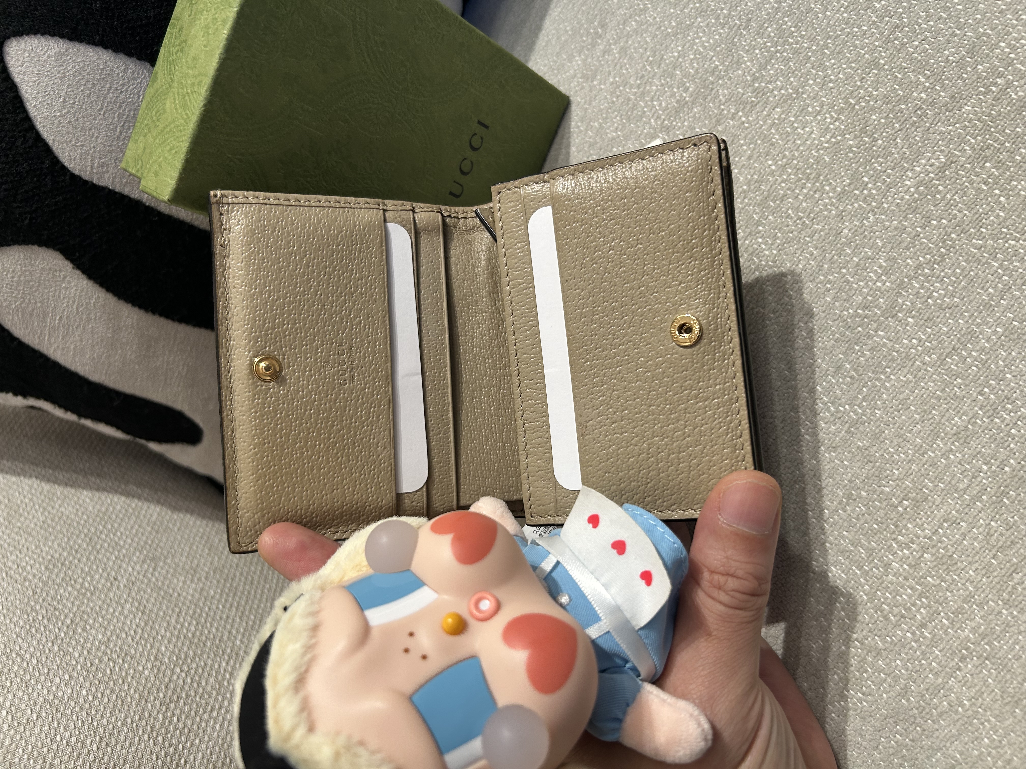 Gucci Wallet 100%Authentic, 95%New ✅booklet✅Box