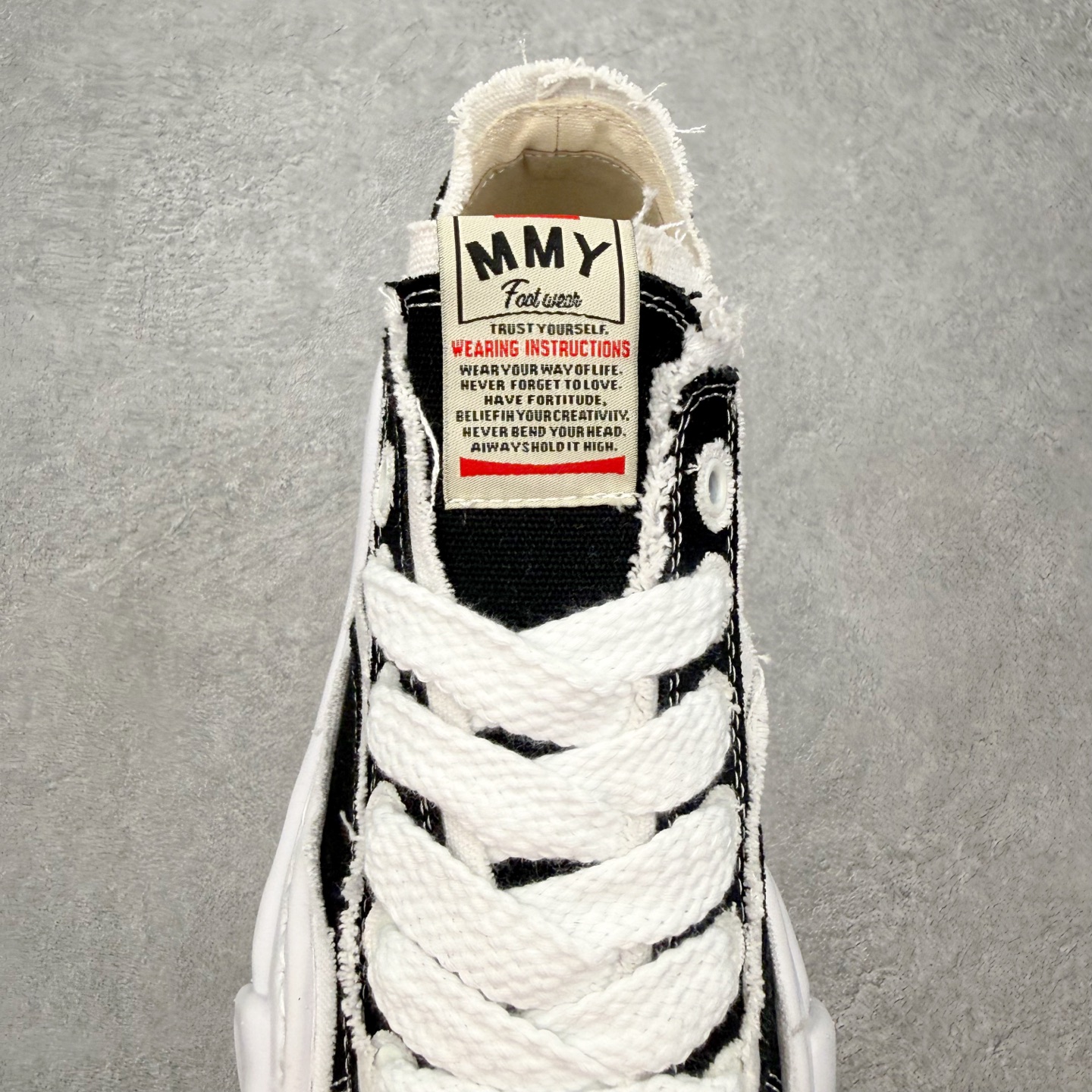 Maison Mihara Yasuhiro MMY "Peterson" OG Sole Canvas Low-top Sneaker