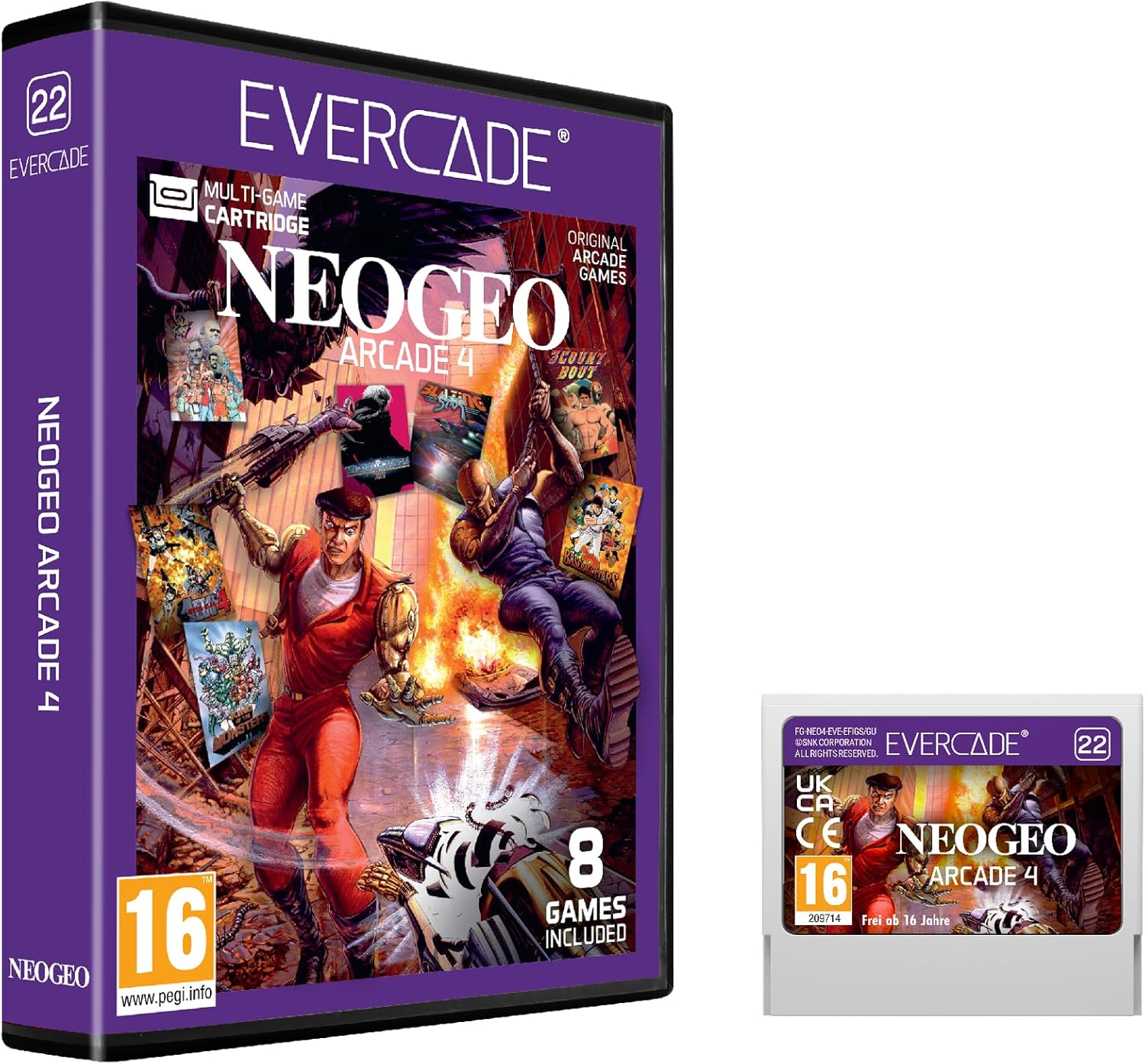 【預售 26年6月】Evercade NEOGEO Arcade 4 (P22) RETRO-0076