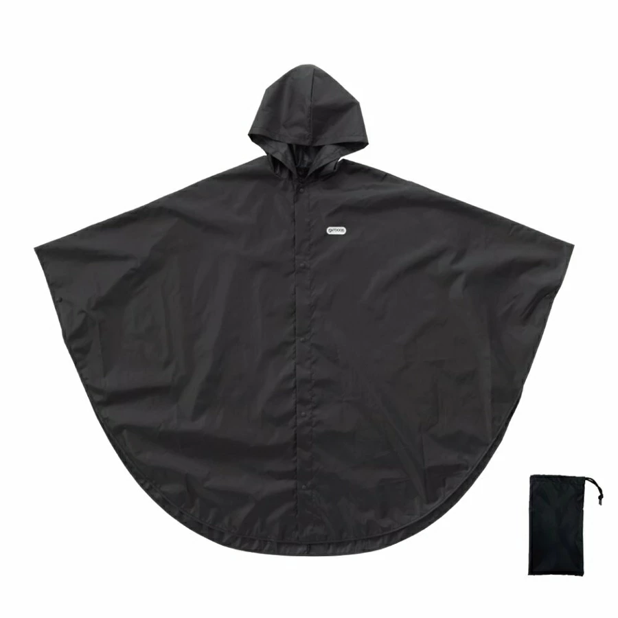 日本直送 OUTDOOR 男女通用連帽雨披 (M & L)