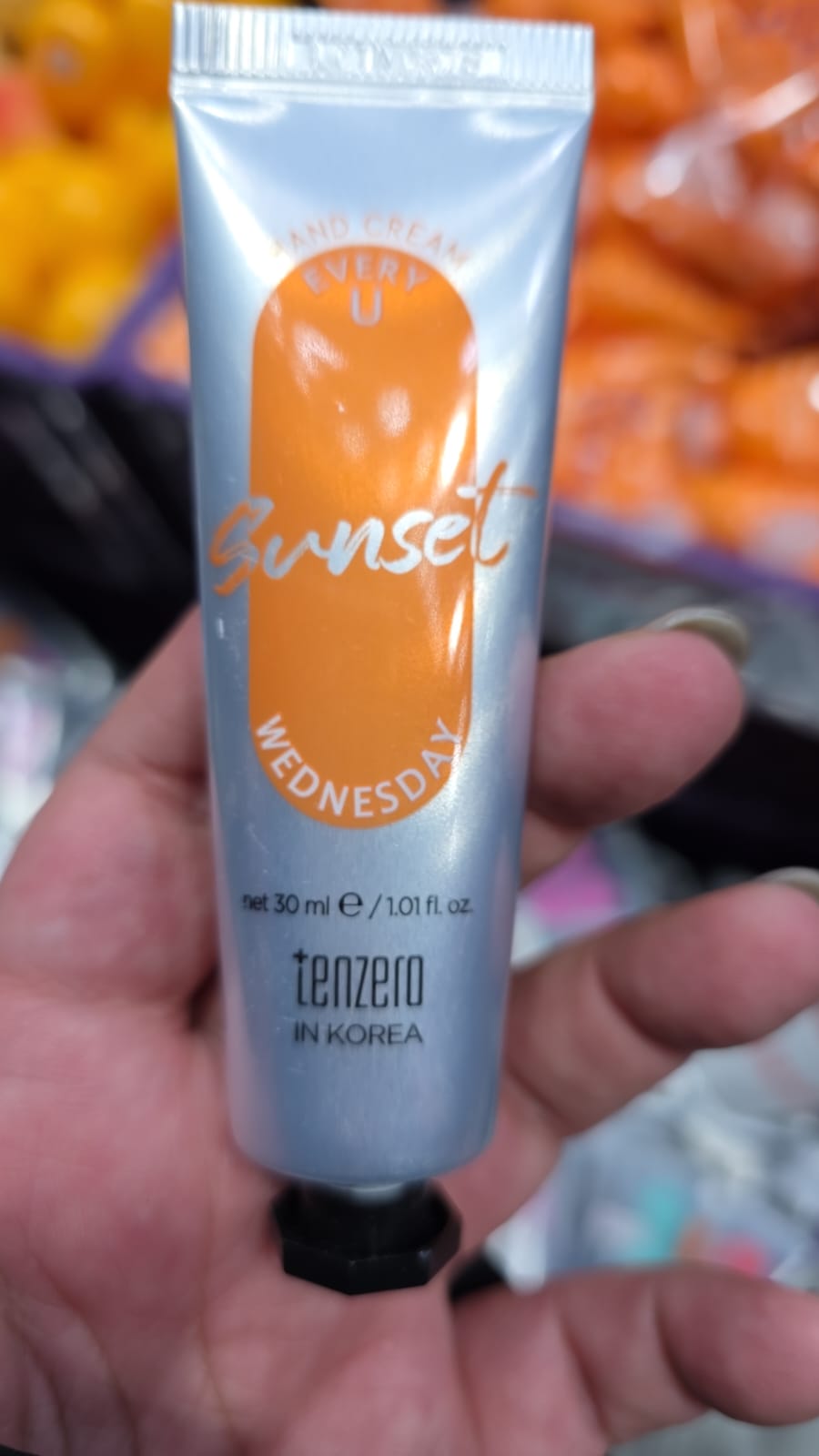 ten zero hand cream sunset