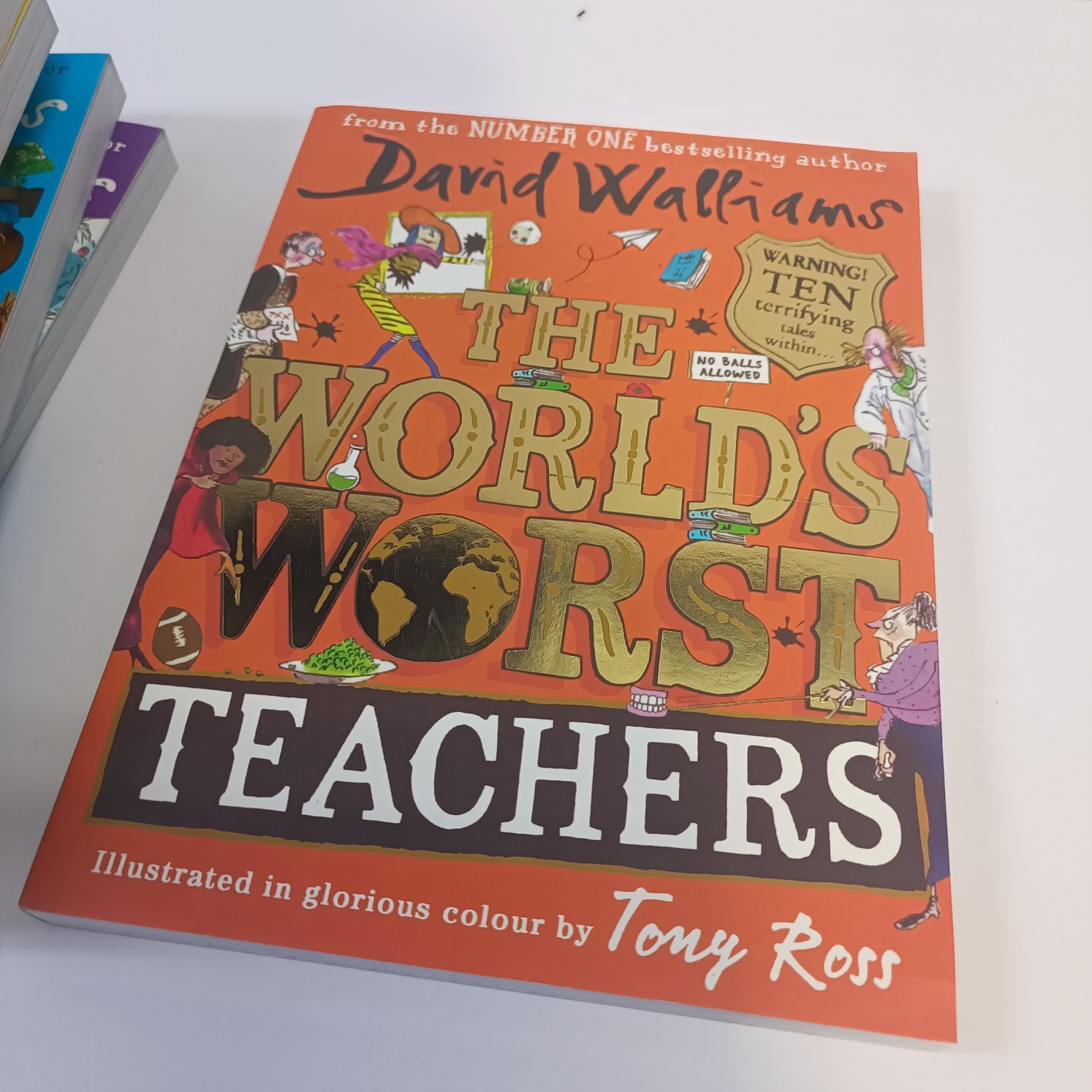 The World'S Worst Children -David Walliams 7 books |  7冊 大衛威廉姆斯幽默小說小學課外閱讀彩版 B360