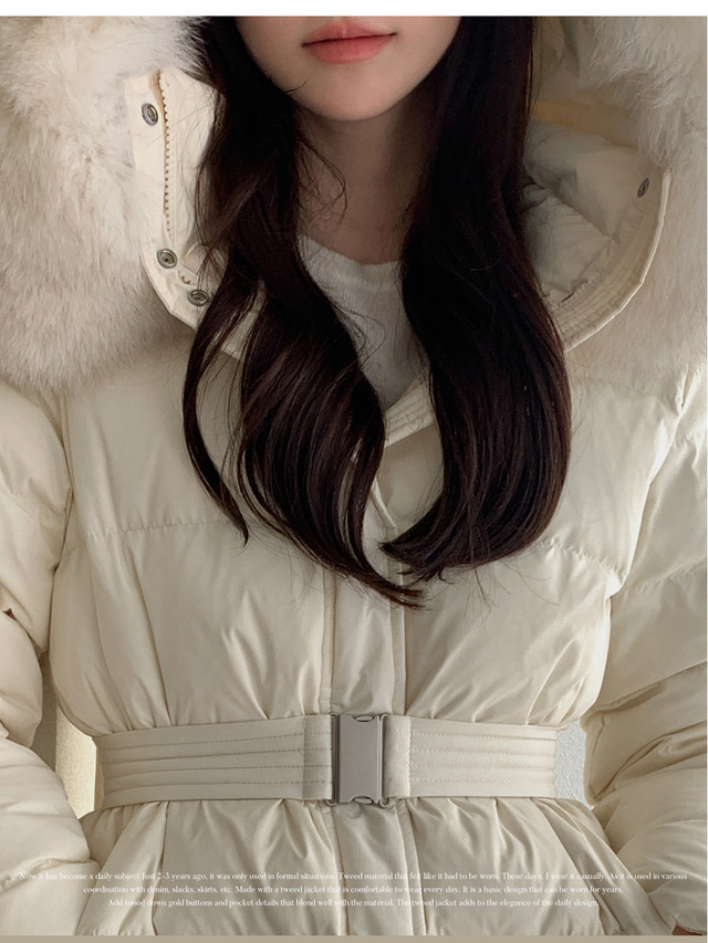 MAISON Premium Fox Fur Down Jacket (S Only)