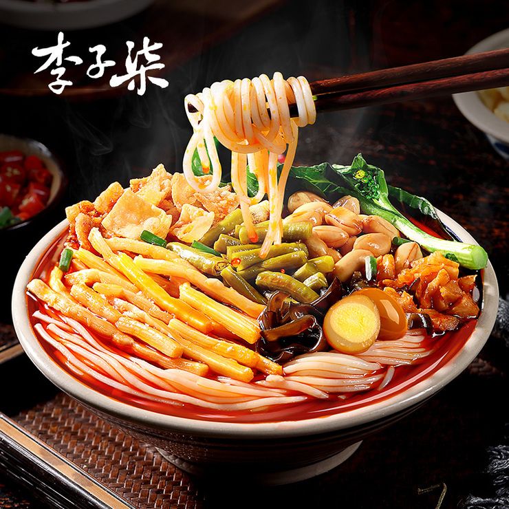 李子柒 柳州螺獅粉 加量裝 416g*6包 平行進口