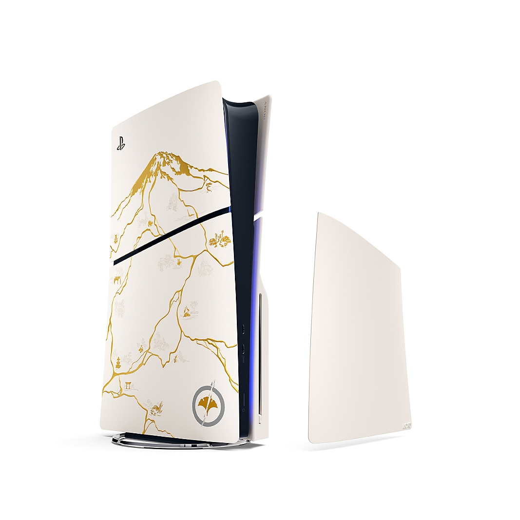 [現貨] [PS5] PlayStation®5主機護蓋-《羊蹄山戰鬼》金色限量版 (適用於PS5 SLIM CFI-2000/7000型號)