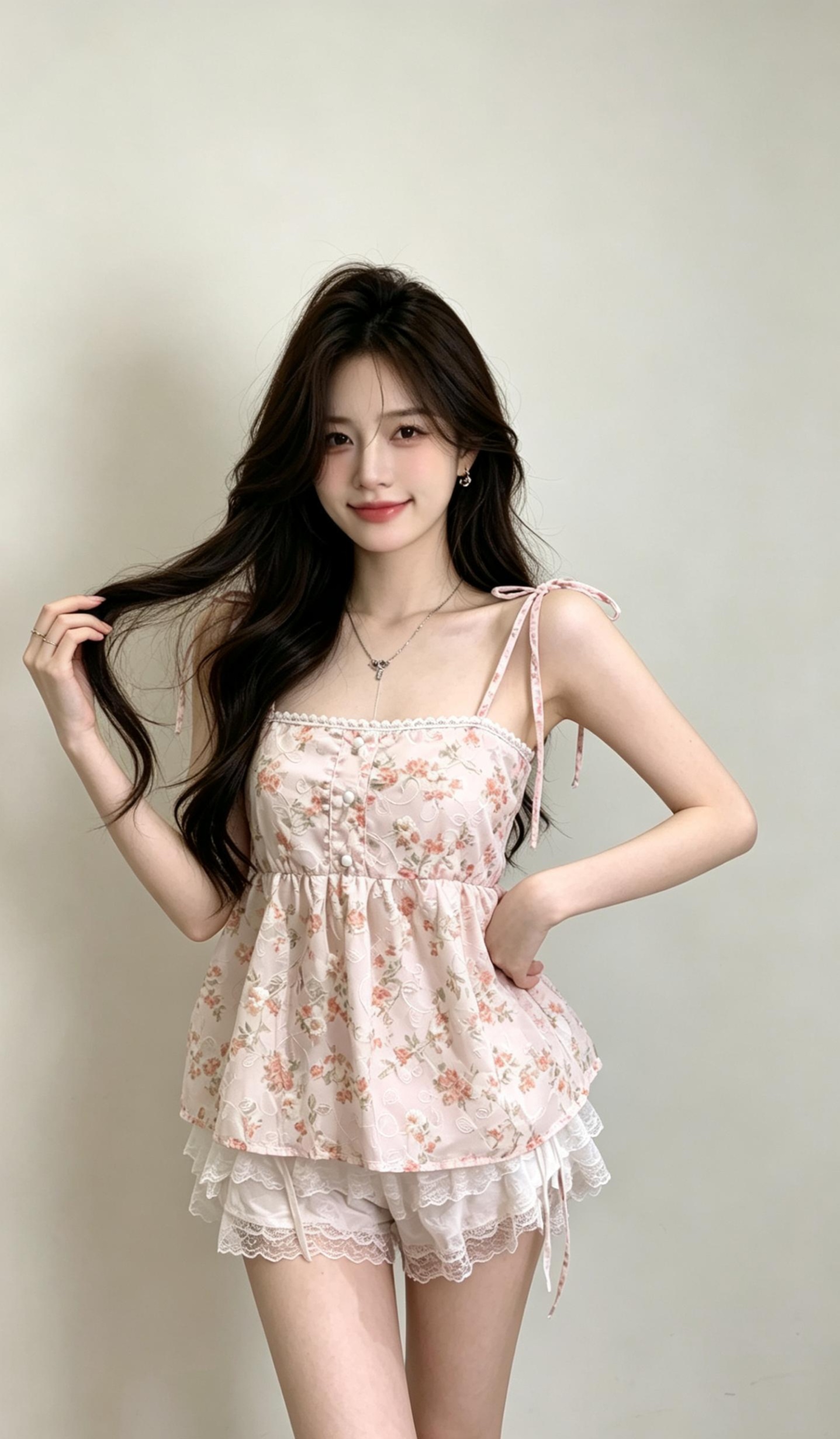 TP589法式小碎花上衣