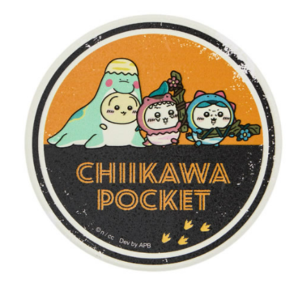 🌸 【預訂】杯墊 - Chiikawa 恐龍樂園 21/8新品