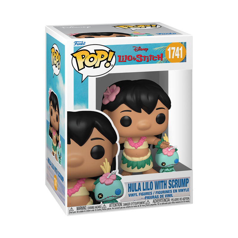 📦訂購 美國代購 Funko POP! Disney Stitch & Buddy Hula Lilo with Scrump Figure 史迪仔 模型