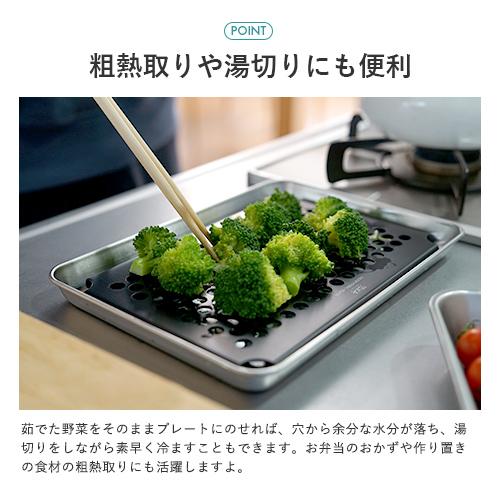 🔥🔥【日本製《關川鋼販》燕三条急凍食材隔汁雙層快速解凍盤】