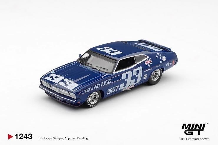 (預訂 Pre Order) MINI GT ( MGT01243-R ) Ford XB Falcon GT #33 1974 Bathurst 1000 Australia Exclusive