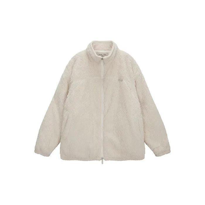 呢個限時優惠做返24小時小時返場🤩🤩🤩 matinkim毛毛外套 🉐限時折扣 原價韓won 198.000 超值特價💰Black / ivory Free size