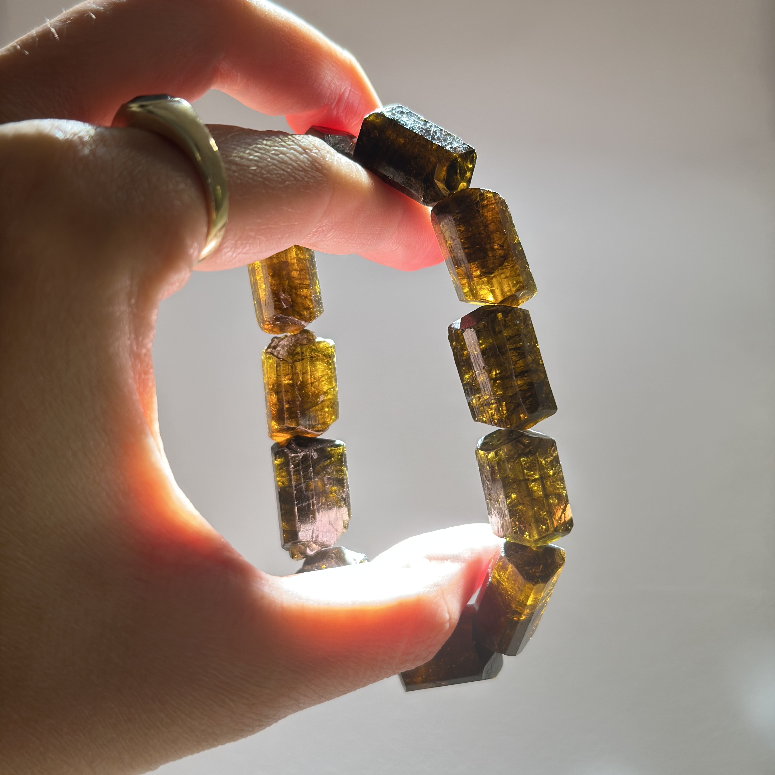 黑金碧璽手串 - Dravite/ Black Tourmaline Bracelet