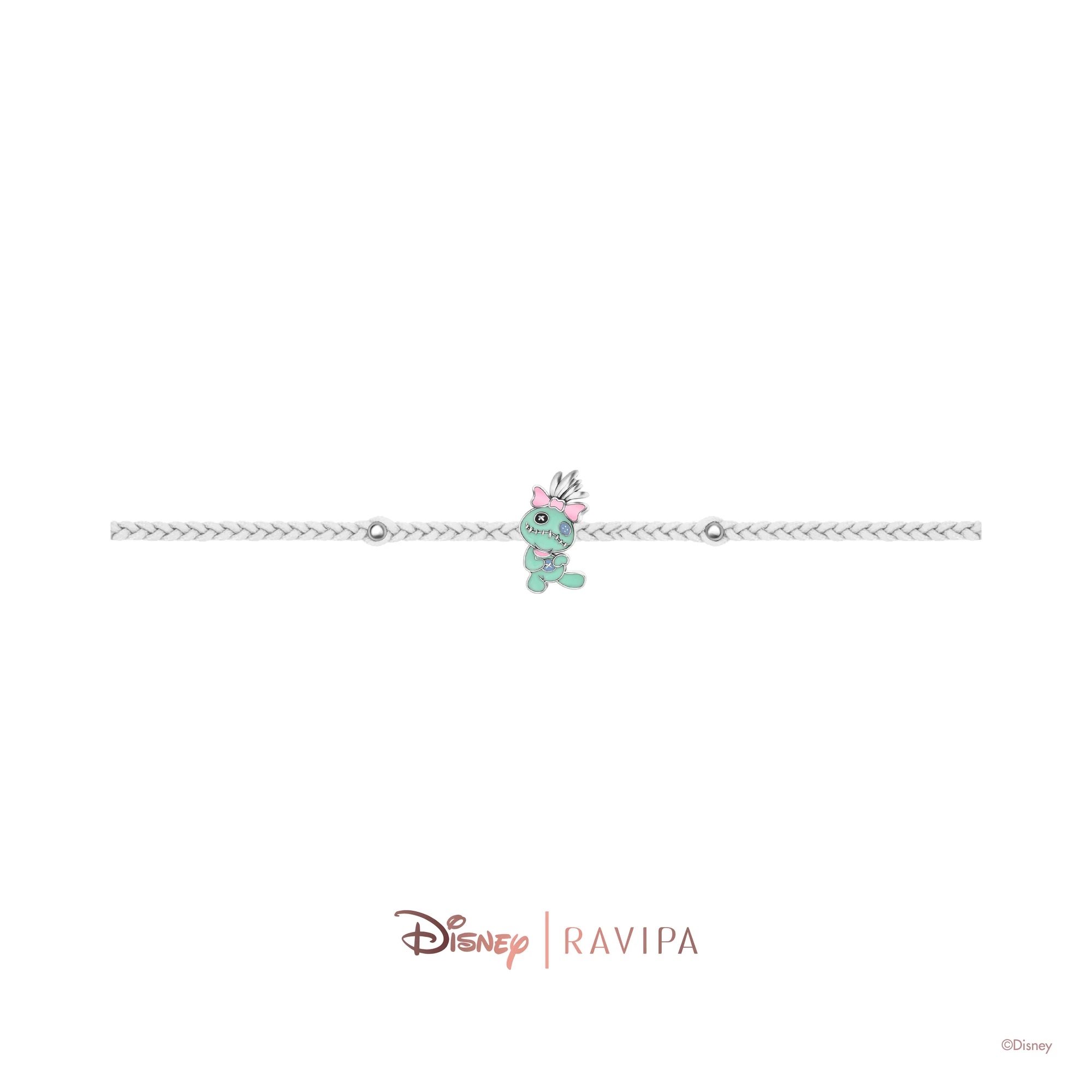 📦訂購 泰國代購 RAVIPA Disney Stitch Scrump Bracelet 小金手鏈