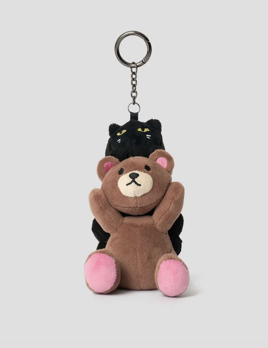 📦訂購 日本限定 Beautiful Shadow x Control Bear 公仔鎖匙扣