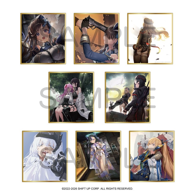 <隨機發貨> NIKKE 勝利女神：妮姬 回憶場景 ～第00 -14章～ 壓克力透明色紙 (單個)