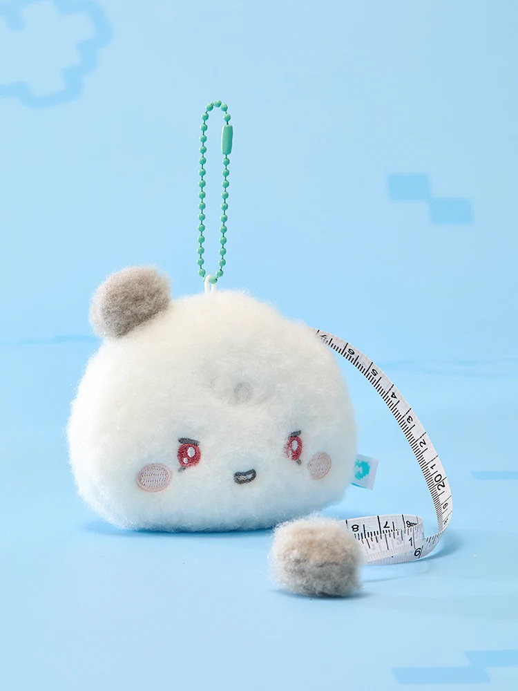 📦訂購 韓國代購 Line Friends PLAVE MMMM BABY PLUSH TAPE MEASURE KEYRING 捲尺鎖匙扣