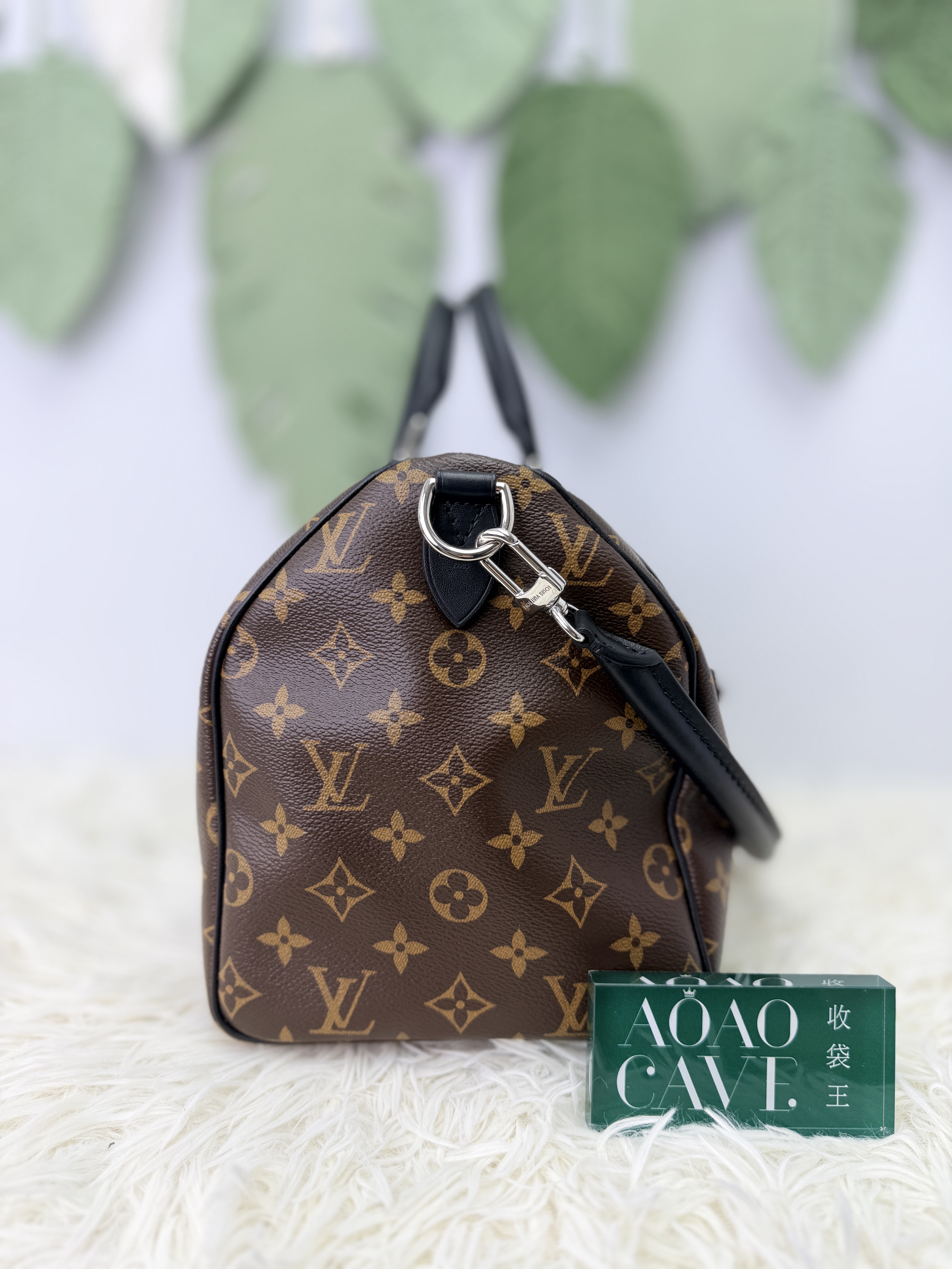 LV 🤍PRE OWNED 特別版 Speedy 30 老花旅行袋 晶片款 有塵袋有盒🤎