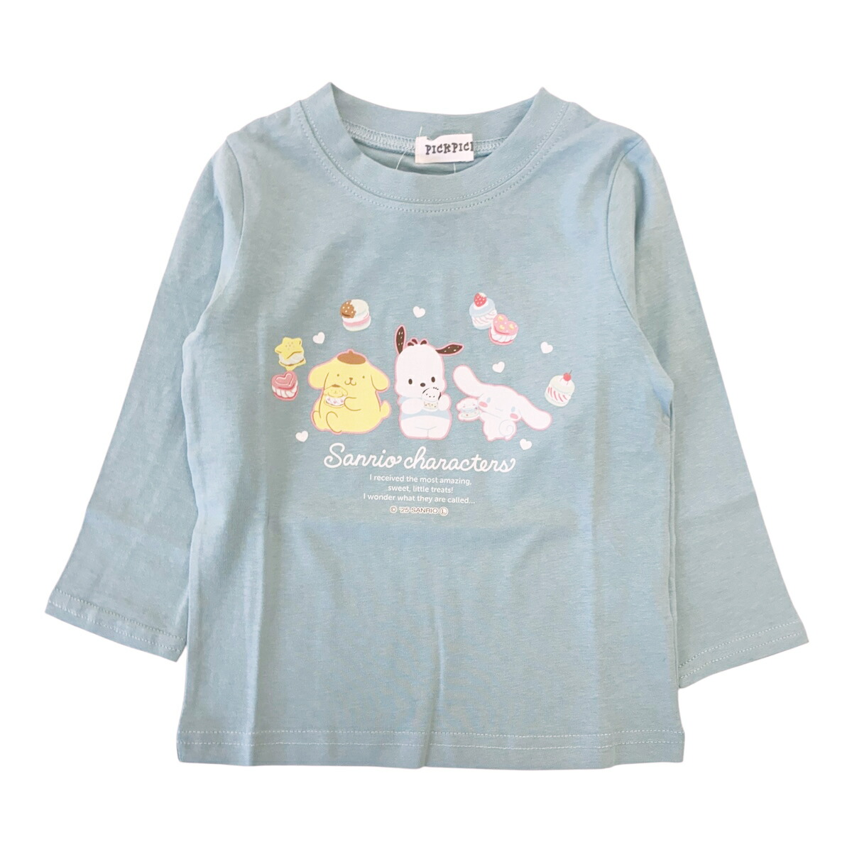 🆕【⭐訂購⭐】🇯🇵日本直送🌀 #SanrioCharacters 長袖 tee［3款選］🌀[PLCA-0080] [260405]