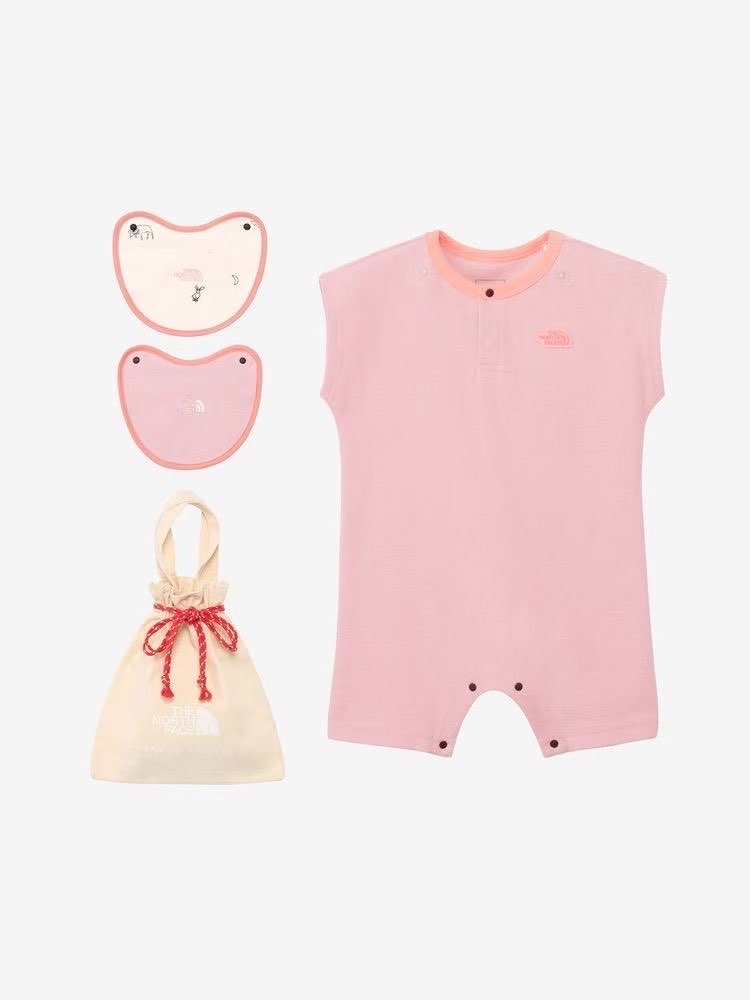 A0128 TNF爬服連口水巾套裝