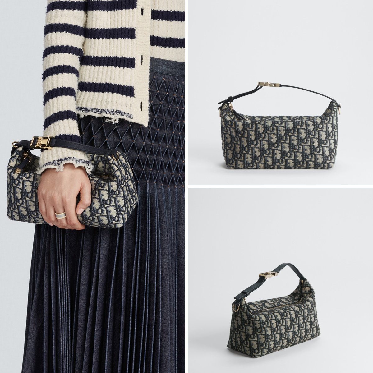 【正品級】Dior Medium DiorTravel Nomad Pouch 飯盒包 中號